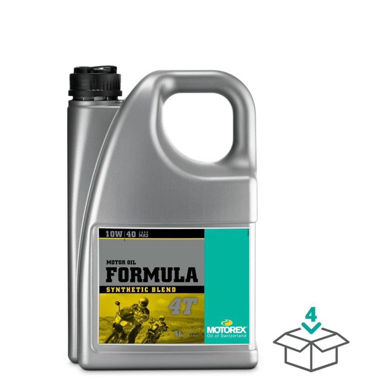 Motorex Formula 4T 10w-40 JASO MA2, 4 Liter [MPN: 306189]_1442637