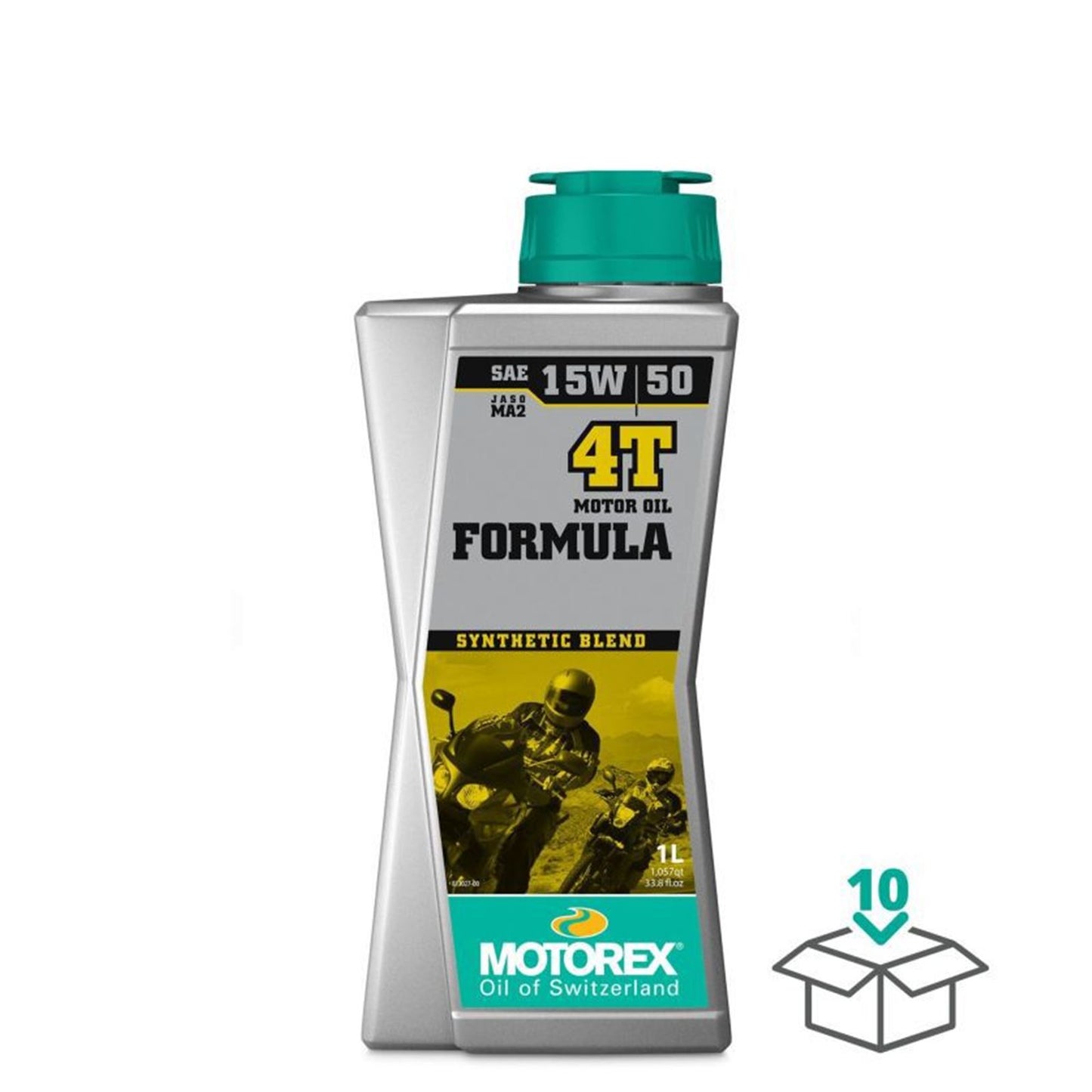 Motorex Formula 4T 15W50 JASO MA2, 1 Liter [MPN: 308274]_1442636
