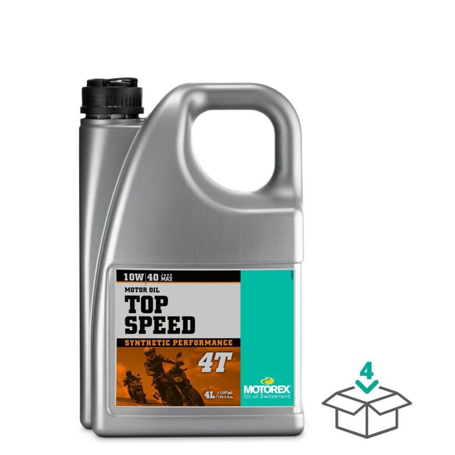 Motorex Top Speed 4T 10w-40, 4 Liter [MPN: 304973]_1442742