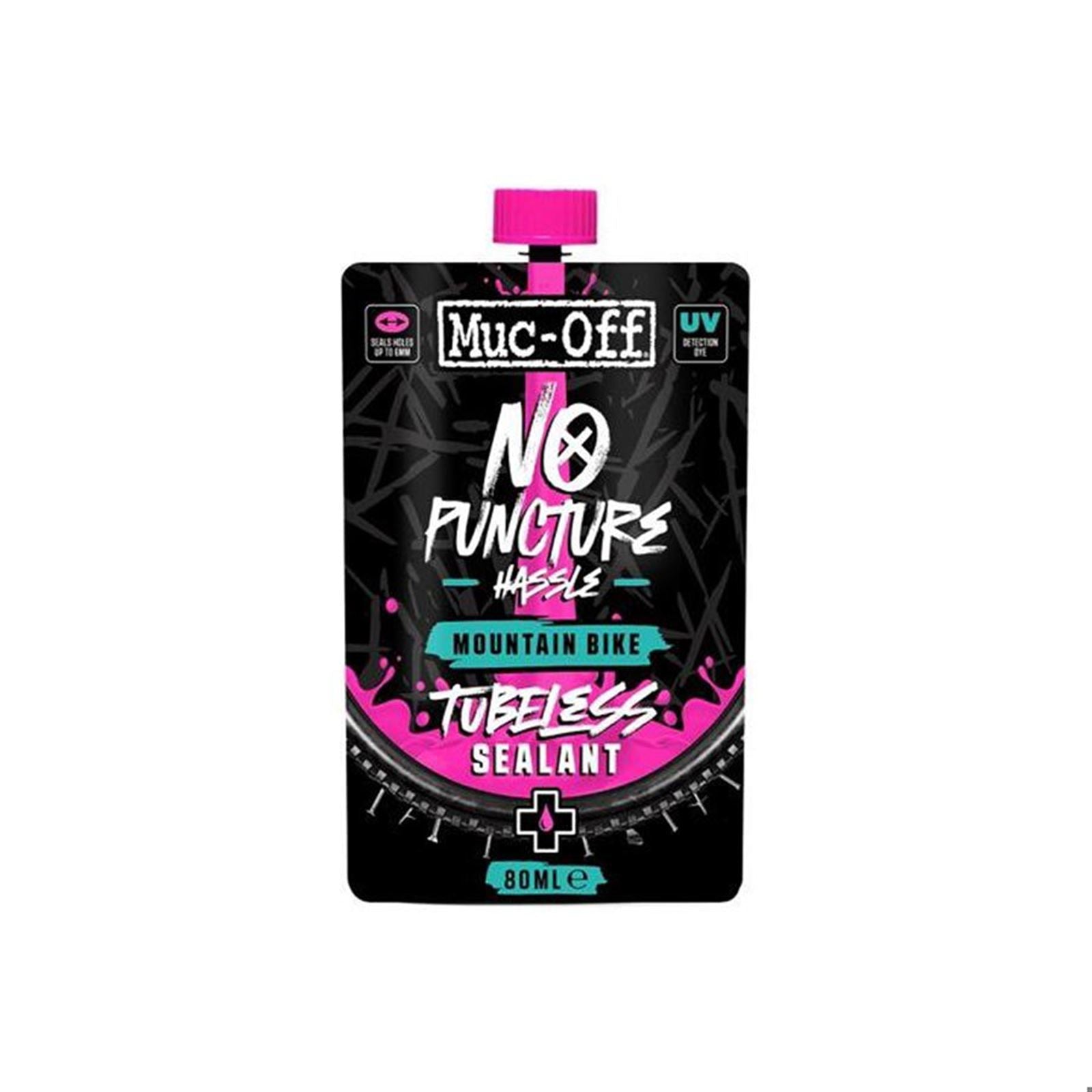 Muc-Off No Puncture Hassle Tubeless Sealant - 80ml [MPN: 21091]_1442709