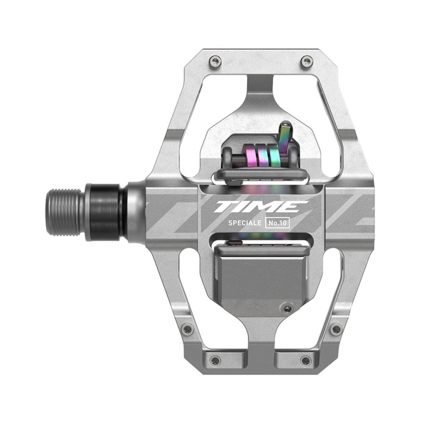 TIME Sport Speciale 10 Large B1 Pedals Spindle: Steel 9/16'' Raw Aluminum [MPN: 00.6718.027.005]_1442241