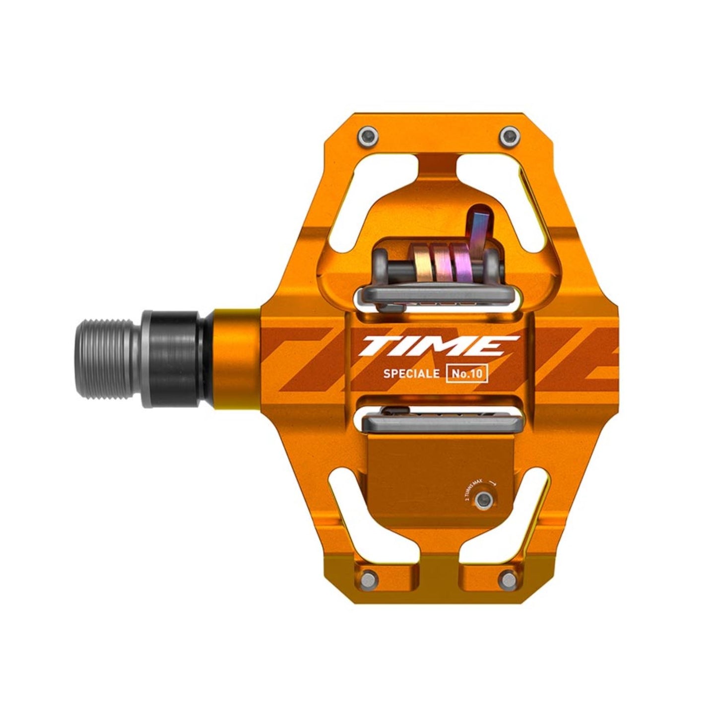 TIME Sport Speciale 10 Small B1 Pedals Spindle: Steel 9/16'' Tangerine [MPN: 00.6718.028.007]_1442234