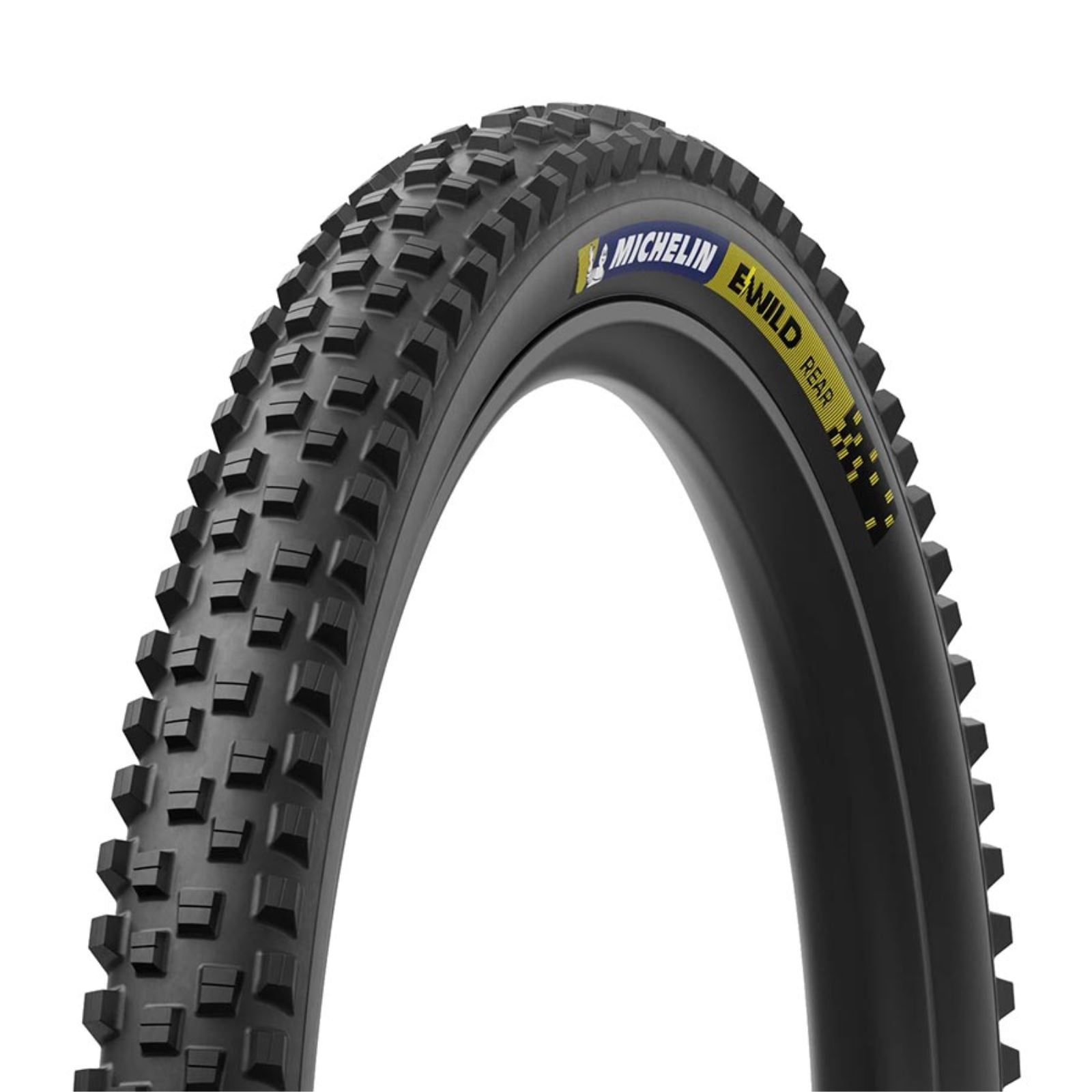 Michelin - Bicycle E-Wild Racing Line Rear Mountain Tire 27.5''x2.60 - Folding - Black 01164_1442252