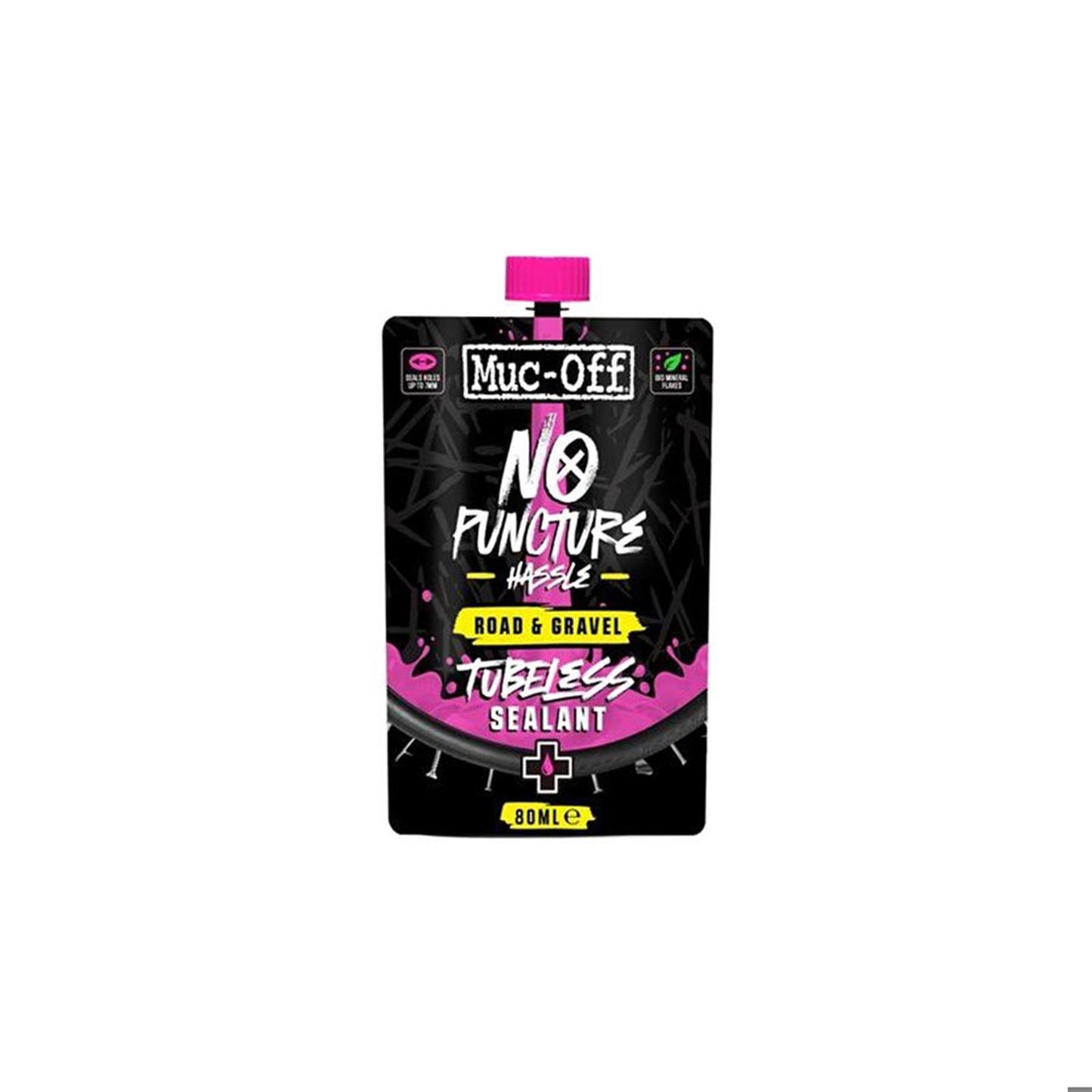 Muc-Off Road & Gravel Tubeless Sealant - 80ml [MPN: 21041]_1442859