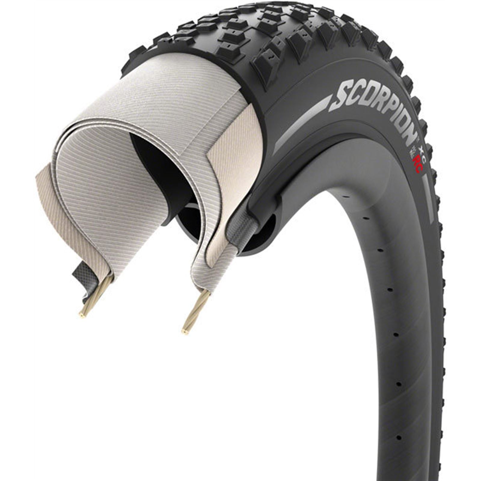 Pirelli - Bicycle Scorpion XC RC Tire - 29 x 2.4 - Tubeless - ProWall - SmartGrip  4354300_1539964