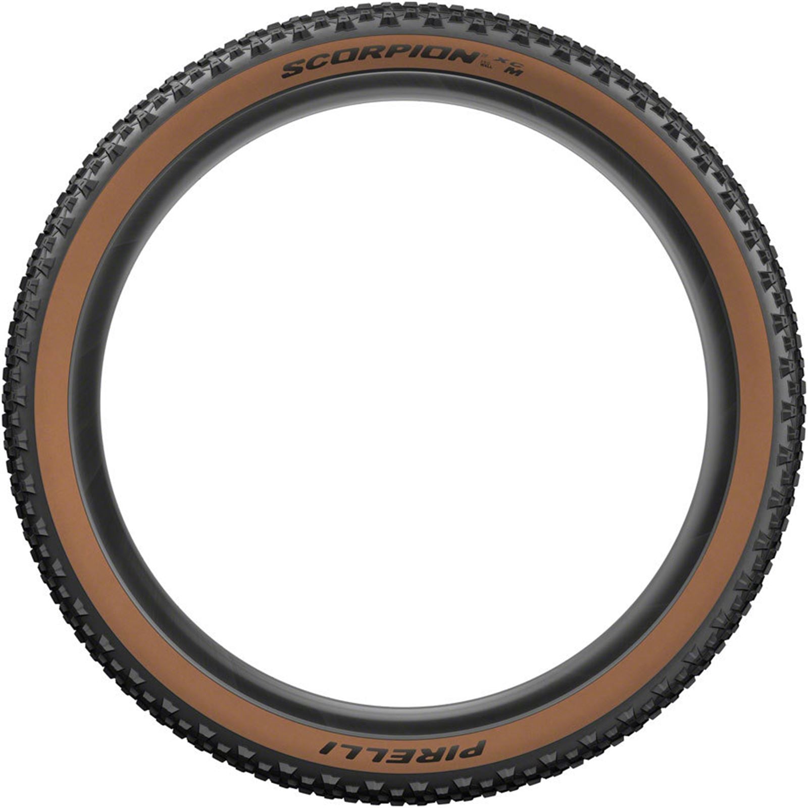 Pirelli - Bicycle Scorpion XC M Tire - 29x2.4 - Tubeless, Classic Tan, ProWall, SmartGrip 4354700_1500185