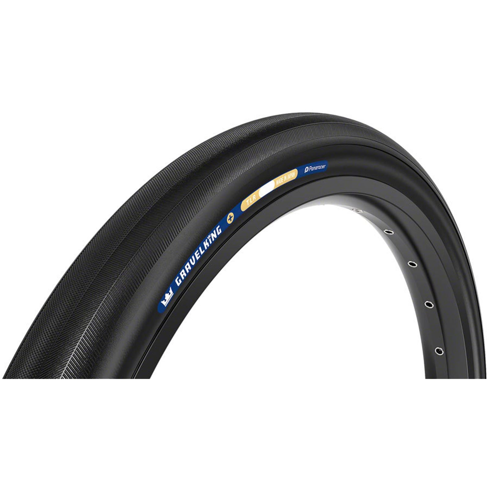 Panaracer GravelKing Slick Plus Tire - 700 x 30, Tubeless, Folding, Black [MPN: RF730-GK-P-B2]_1932815
