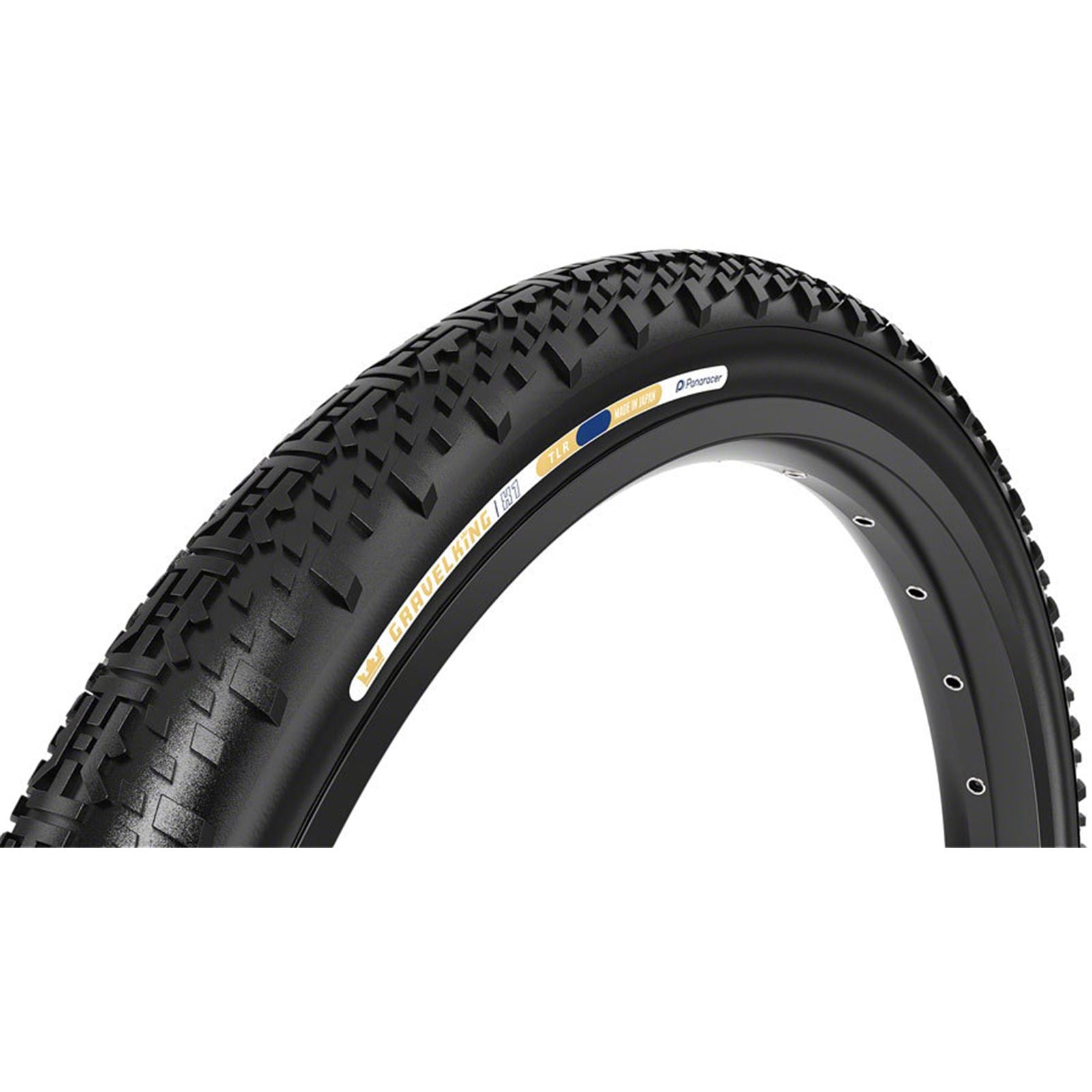 Panaracer GravelKing X1 Tire - 700 x 45, Tubeless, Folding, Black [MPN: RF745-GKX1-B2]_1932841