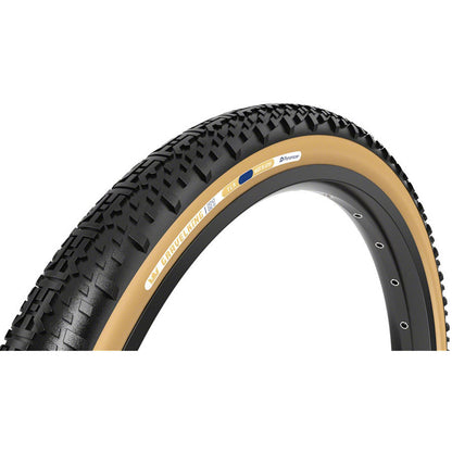 Panaracer GravelKing X1 Tire - 700 x 40, Tubeless, Folding, Black/Brown [MPN: RF740-GKX1-D2]_1932849