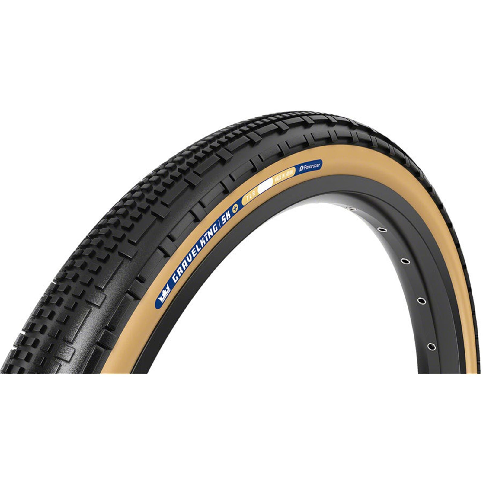 Panaracer GravelKing SK Plus Tire - 650bx48/27.5x1.90, Black/Brown [MPN: RF650B48-GKSK-P-D2]_1932903