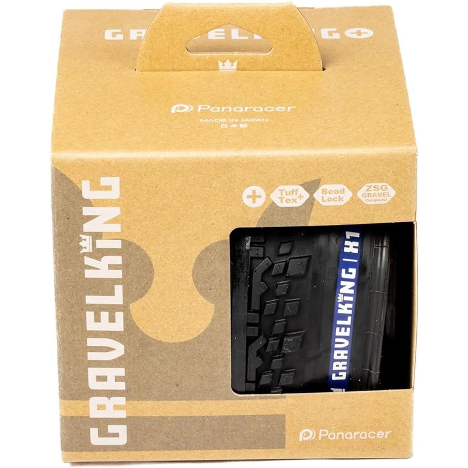 Panaracer GravelKing SK Plus Tire - 700 x 45 - Tubeless - Folding [MPN: RF745-GKSK-P-D2]_1486474