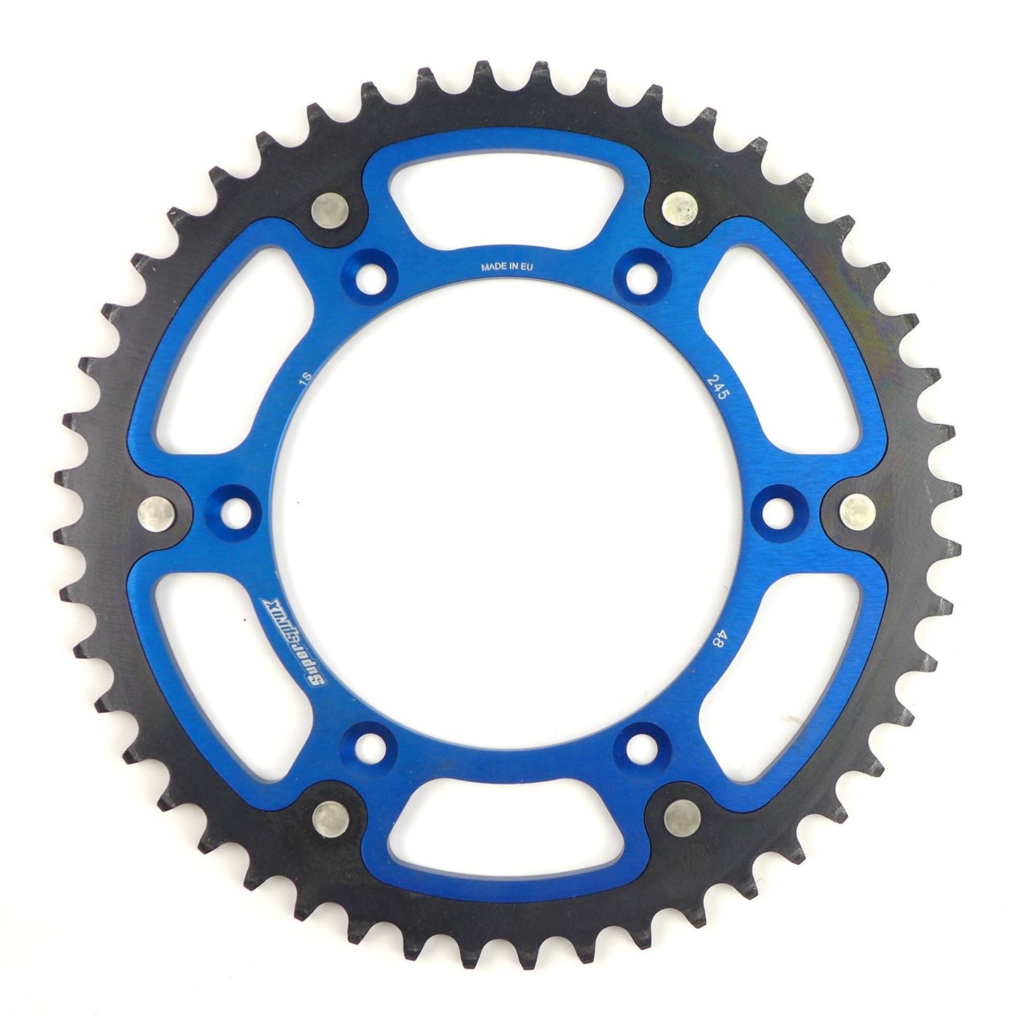 Supersprox Stealth Sprocket - 48-Tooth - Blue OPEN BOX [MPN: RST-245-48-BLU]_1443367