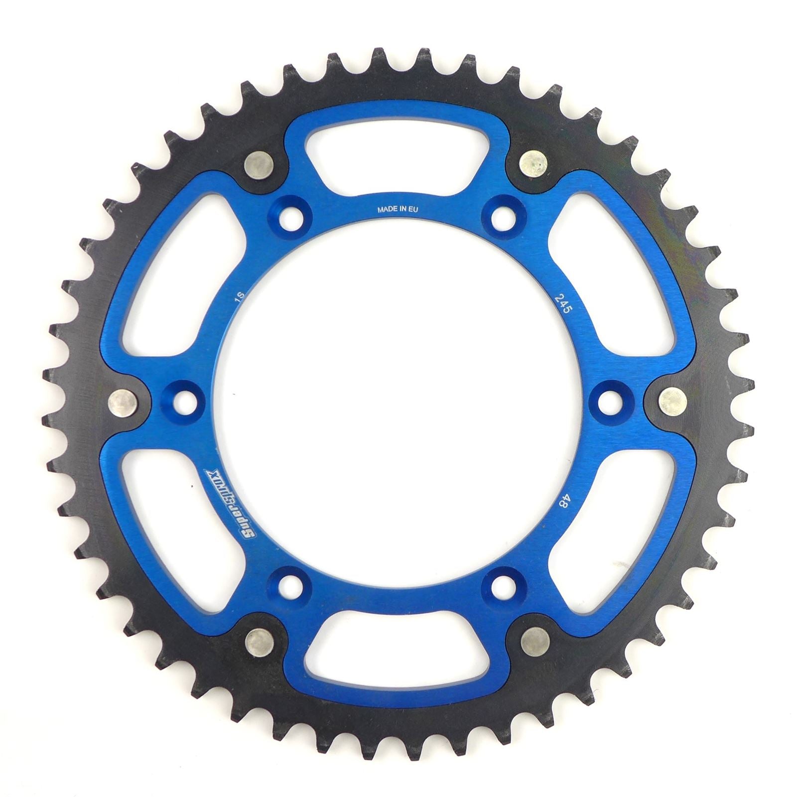 Supersprox Stealth Sprocket - 48-Tooth - Blue OPEN BOX [MPN: RST-245-48-BLU]_1443367
