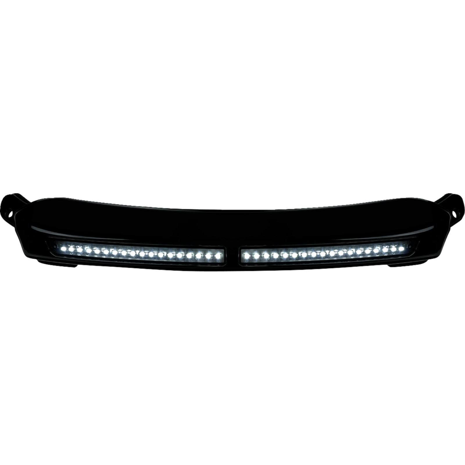 Custom Dynamics LED Windshield Trim - Gloss Black CD-RG-CV-W-B_1470166