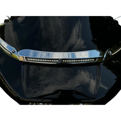 Custom Dynamics LED Windshield Trim - Chrome CD-RG-CV-W-C_1482256