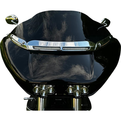 Custom Dynamics LED Windshield Trim - Chrome CD-RG-CV-W-C_1482258