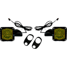 Custom Dynamics LED Turn Signals - Black - Yellow Lens - Road Glide SD-RG-FT-YB_1470092