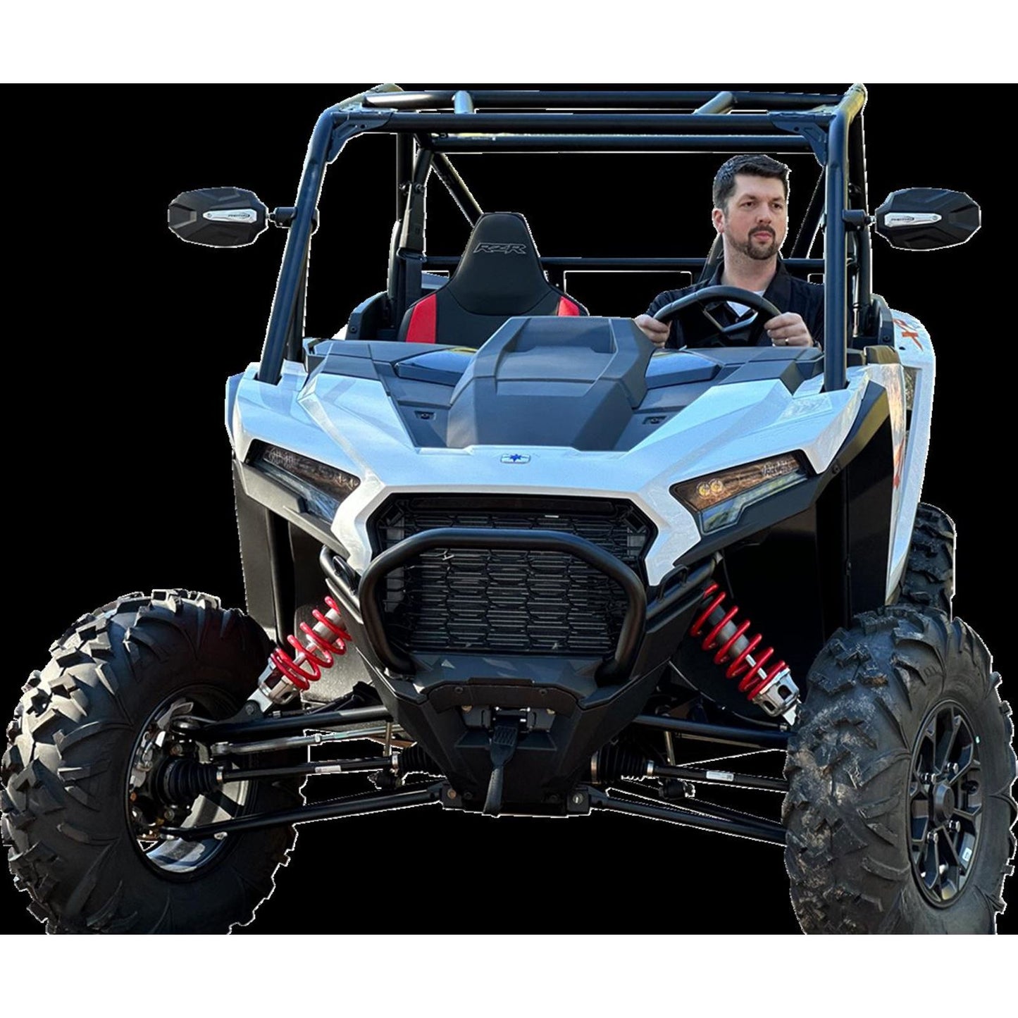 Seizmik Mirror - Photon - Side View - Oval - Black/Blue 56-18112_1471120