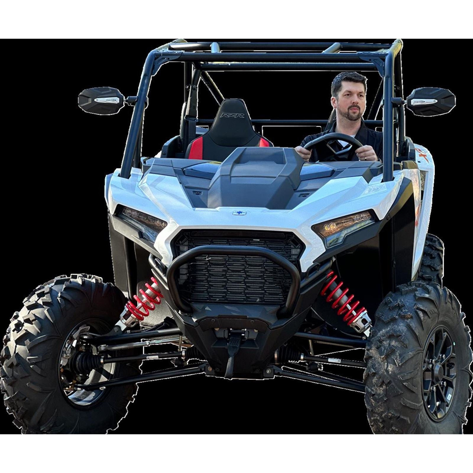 Seizmik Mirror - Photon - Side View - Oval - Black/Blue 56-18112_1471120