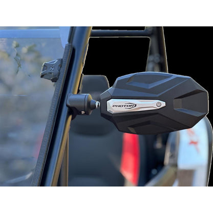 Seizmik Mirror - Photon - Side View - Oval - Black/Blue 56-18112_1471121