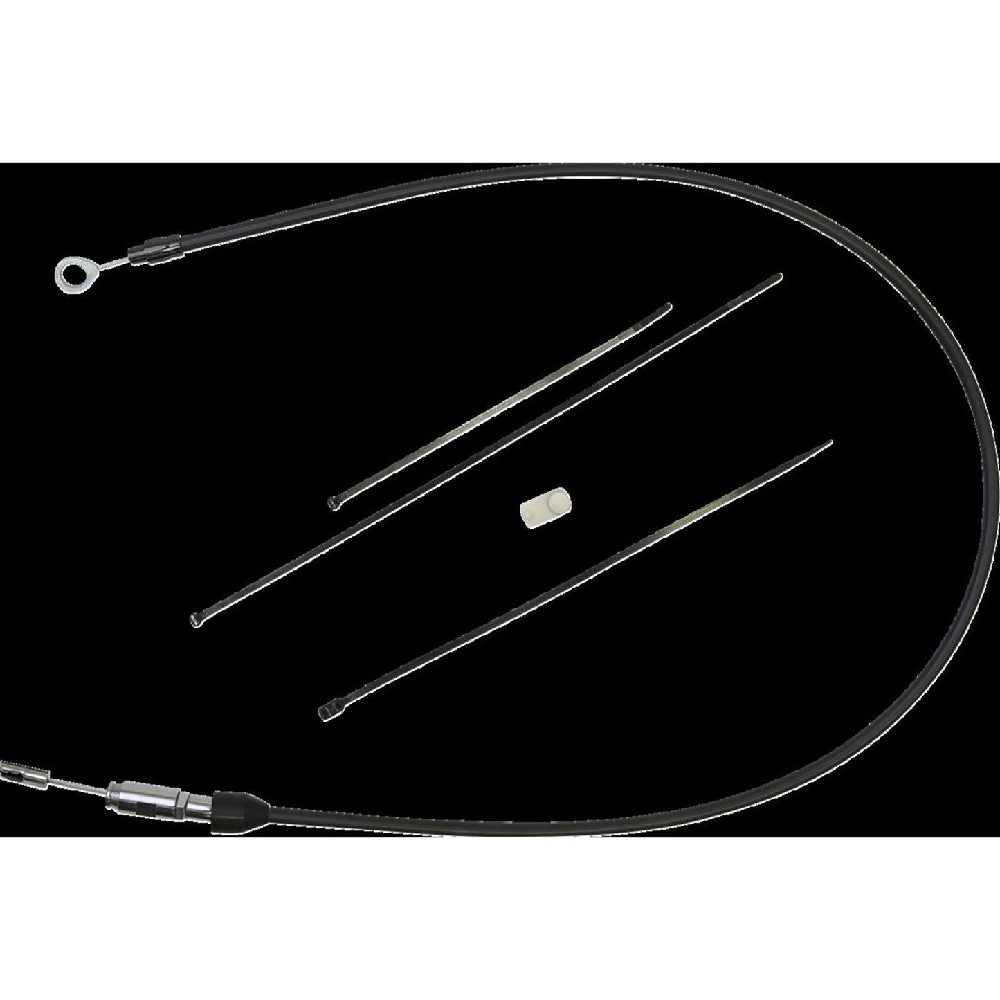 Drag Specialties Clutch Cable - Upper - 33" - Black/Black 0652-3066_1473383