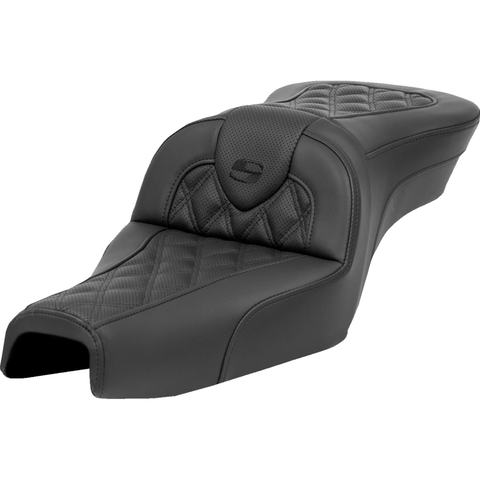 Saddlemen Roadsofa™ Seat - without Backrest - Lattice Stitch - XL '04-'22 807-03-182_1443590