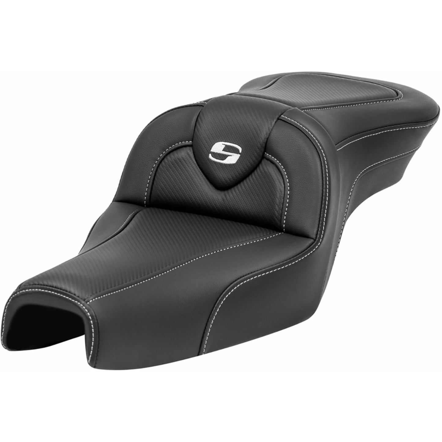 Saddlemen Roadsofa™ Seat - without Backrest - Carbon Fiber - XL '04-'22 807-03-185_1443588