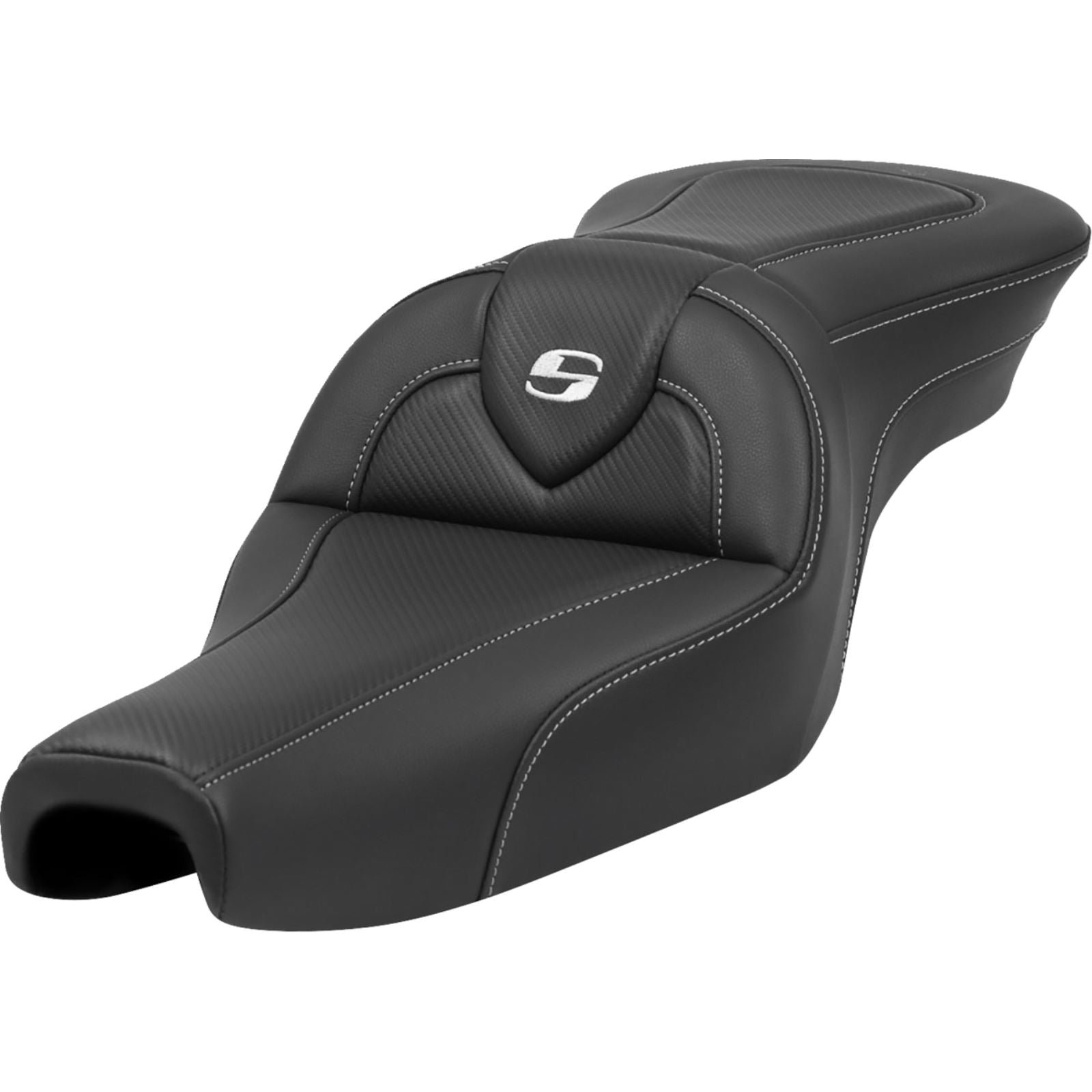 Saddlemen Roadsofa™ Seat - without Backrest - Carbon Fiber - XL '04-'22 807-11-185_1443583
