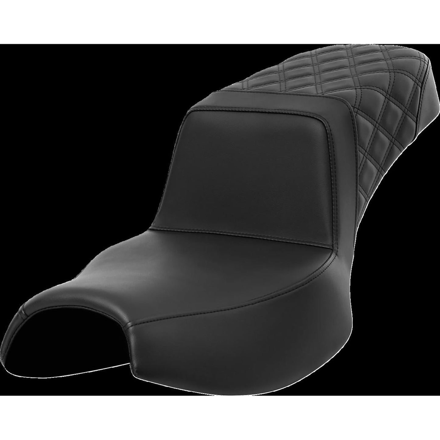 Saddlemen Step-Up Seat - Rear Lattice Stitch Extended Reach Challenger '20-'24 I20-06E-173_1473397