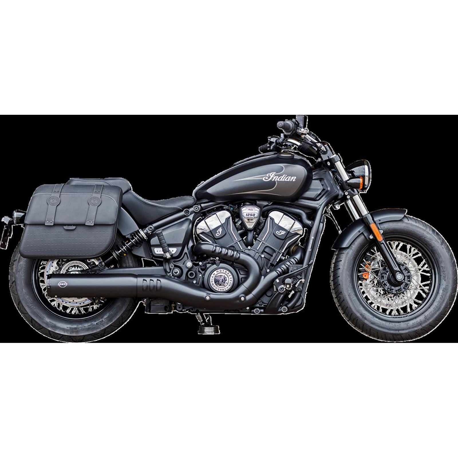 S&S Cycle Muffler S/O Grand National Blk 50 State for Indian Scout 2025 550-1121_1452751