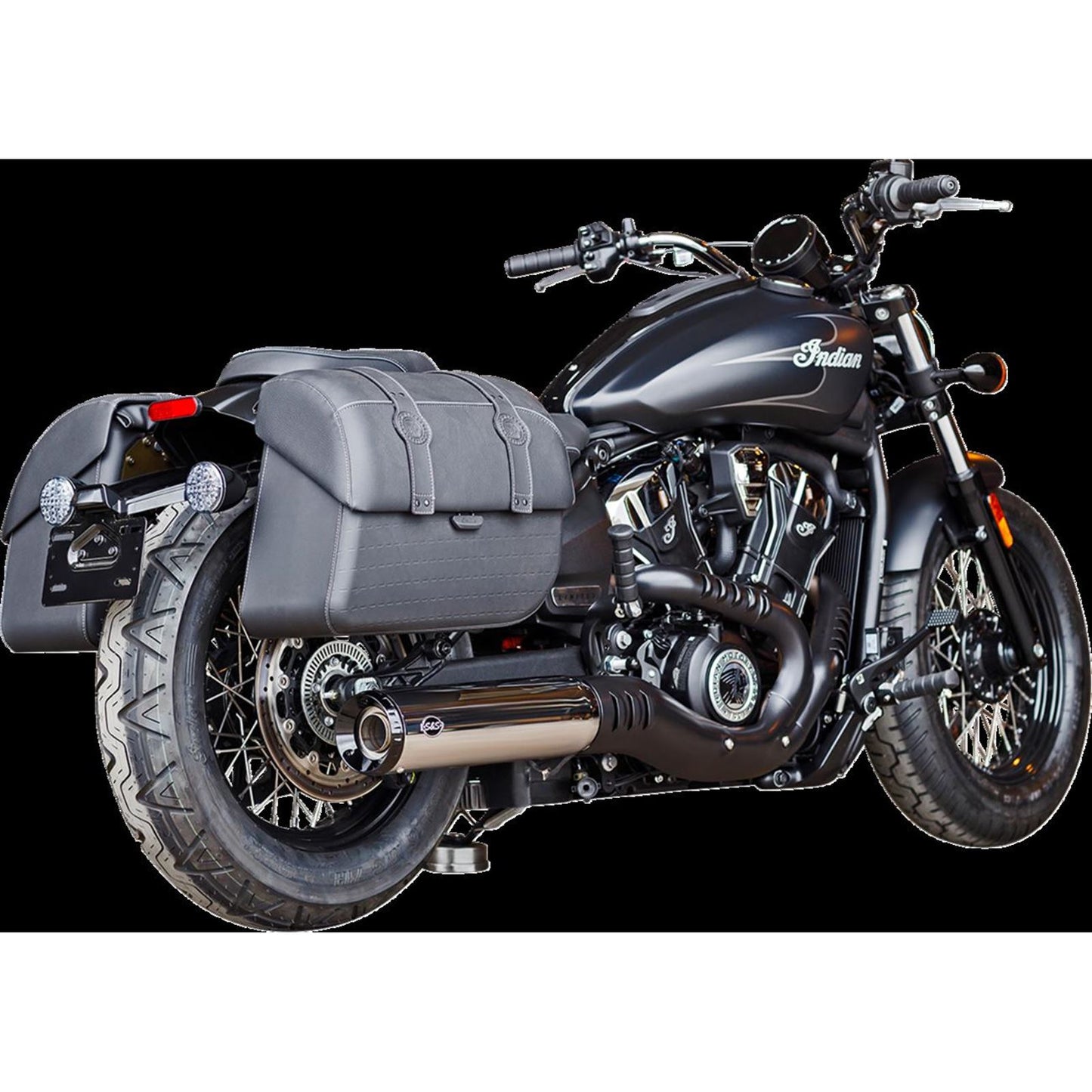 S&S Cycle Muffler S/O Grand National Chr 50 State for Indian Scout 2025 550-1122_1452755