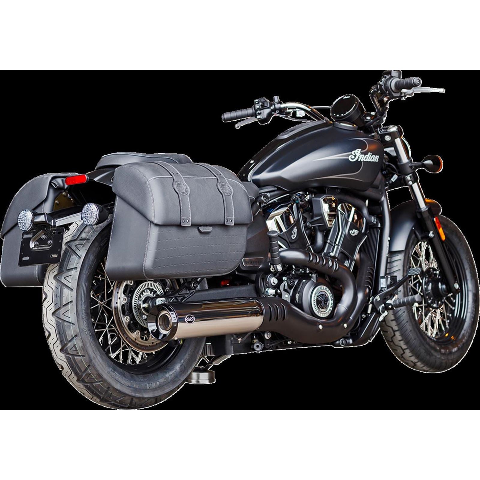 S&S Cycle Muffler S/O Grand National Chr 50 State for Indian Scout 2025 550-1122_1452755