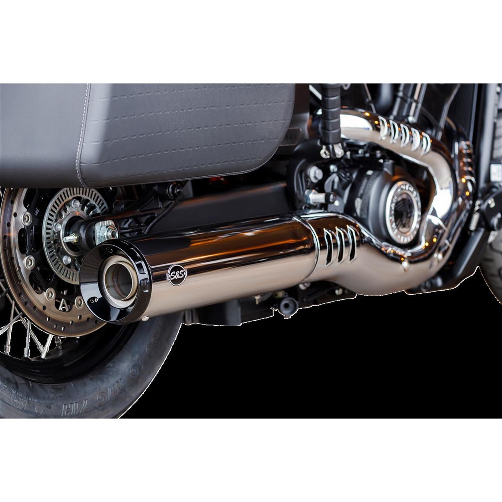 S&S Cycle Muffler S/O Grand National Chr 50 State for Indian Scout 2025 550-1122_1452756