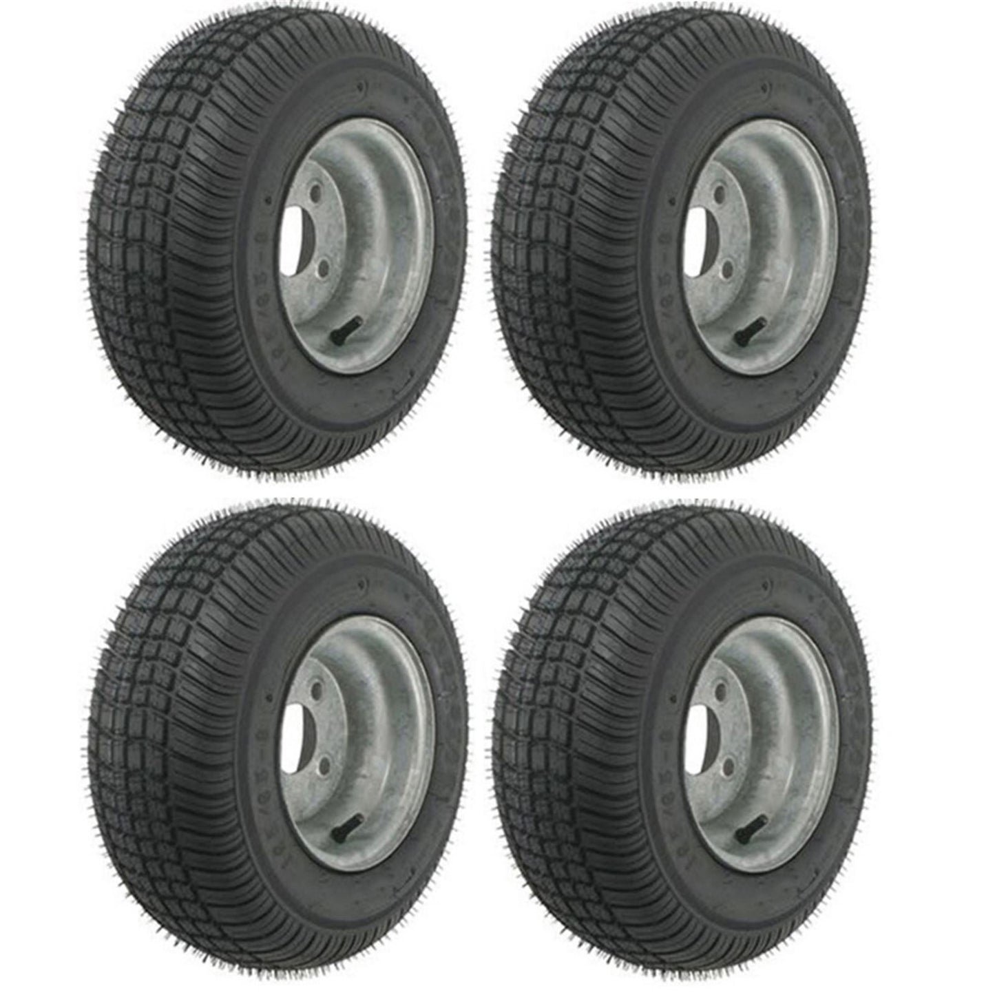 American Tire 215/60-8 Golf Cart/Trailer Tire/Wheel for EZ-GO Club Car Yamaha - 2/Pair 3H260X4_1443662