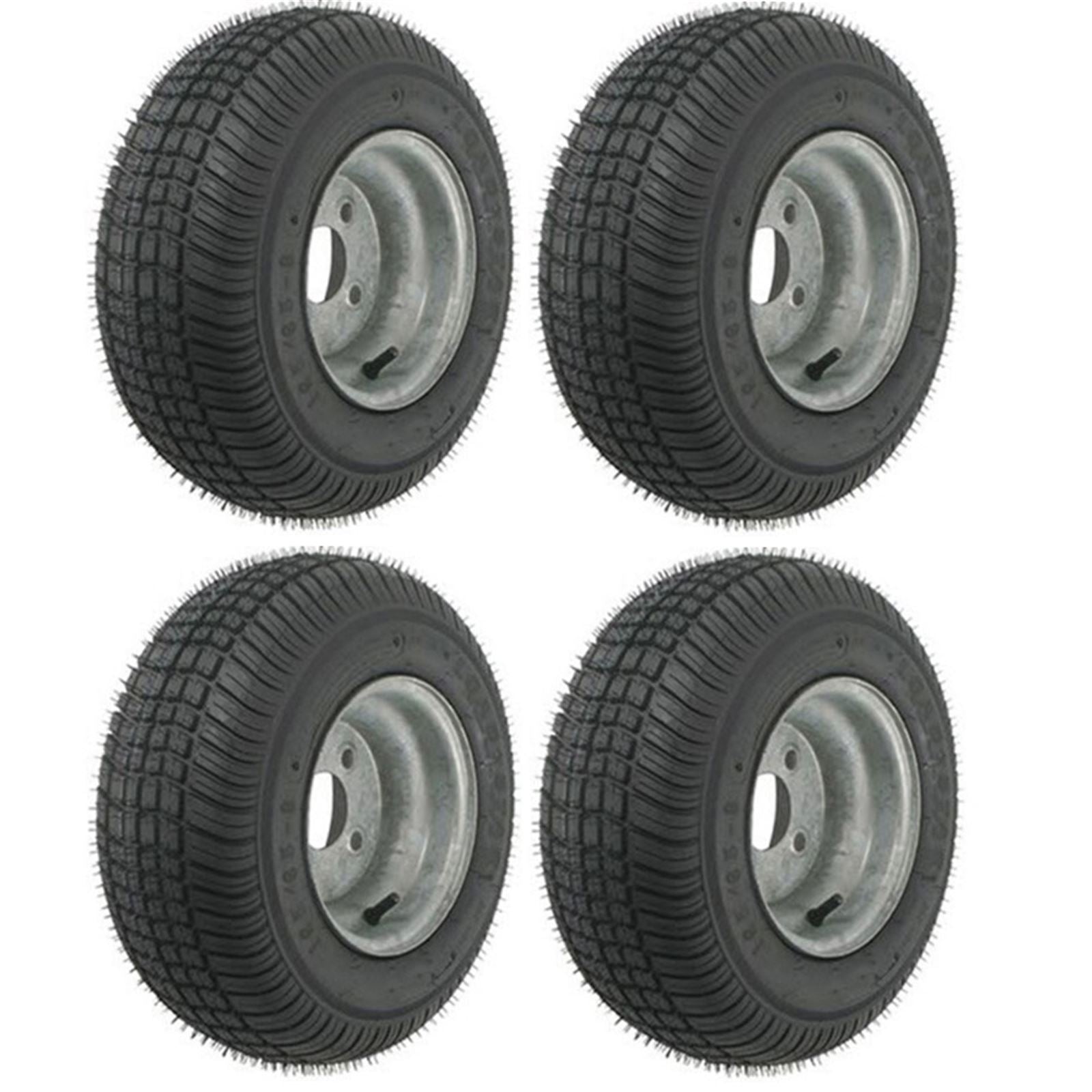 American Tire 215/60-8 Golf Cart/Trailer Tire/Wheel for EZ-GO Club Car Yamaha - 2/Pair 3H260X4_1443662