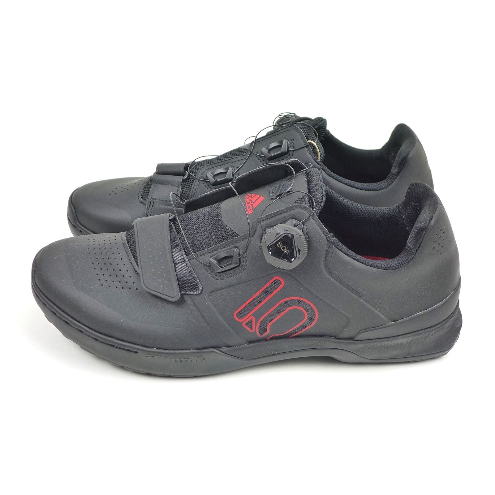 Five Ten Men's Mountain Clipless Shoes - Black/Red/Gray - 12 OPEN BOX [MPN: BC0635-12]_1443823
