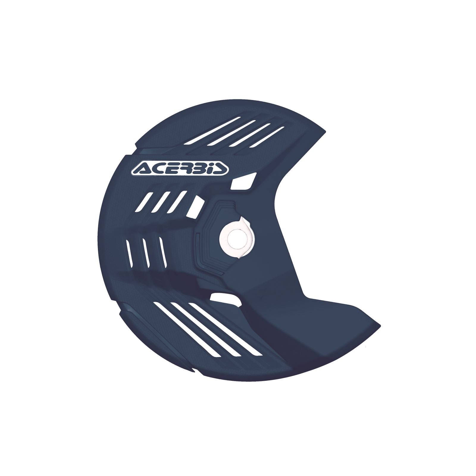 Acerbis Linear Front Disc Cover for Honda/Kawasaki/Sherco/Yamaha - Blue 2985050003_1444175