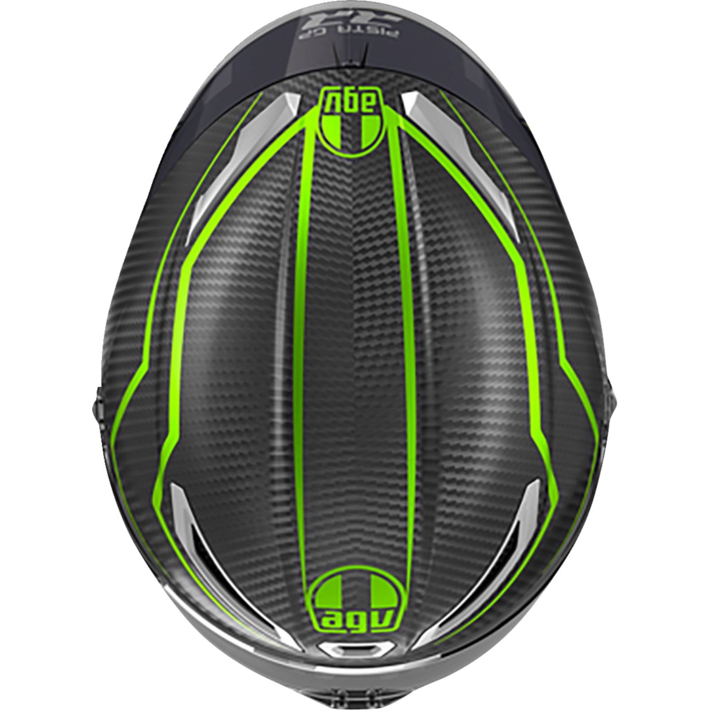 Pista GP RR Helmet - Performante - Carbon/Lime - Small_1444219