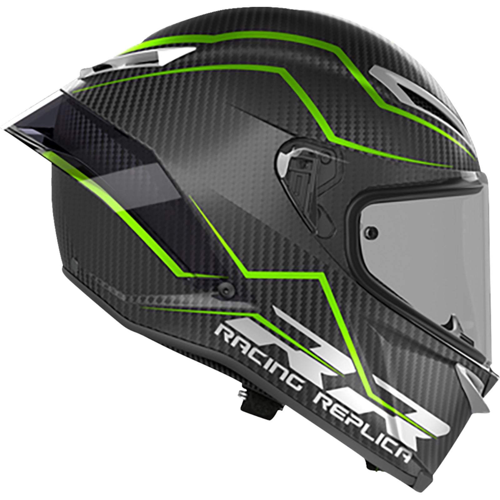 AGV Helmets Pista GP RR Helmet - Performante - Carbon/Lime_1444228