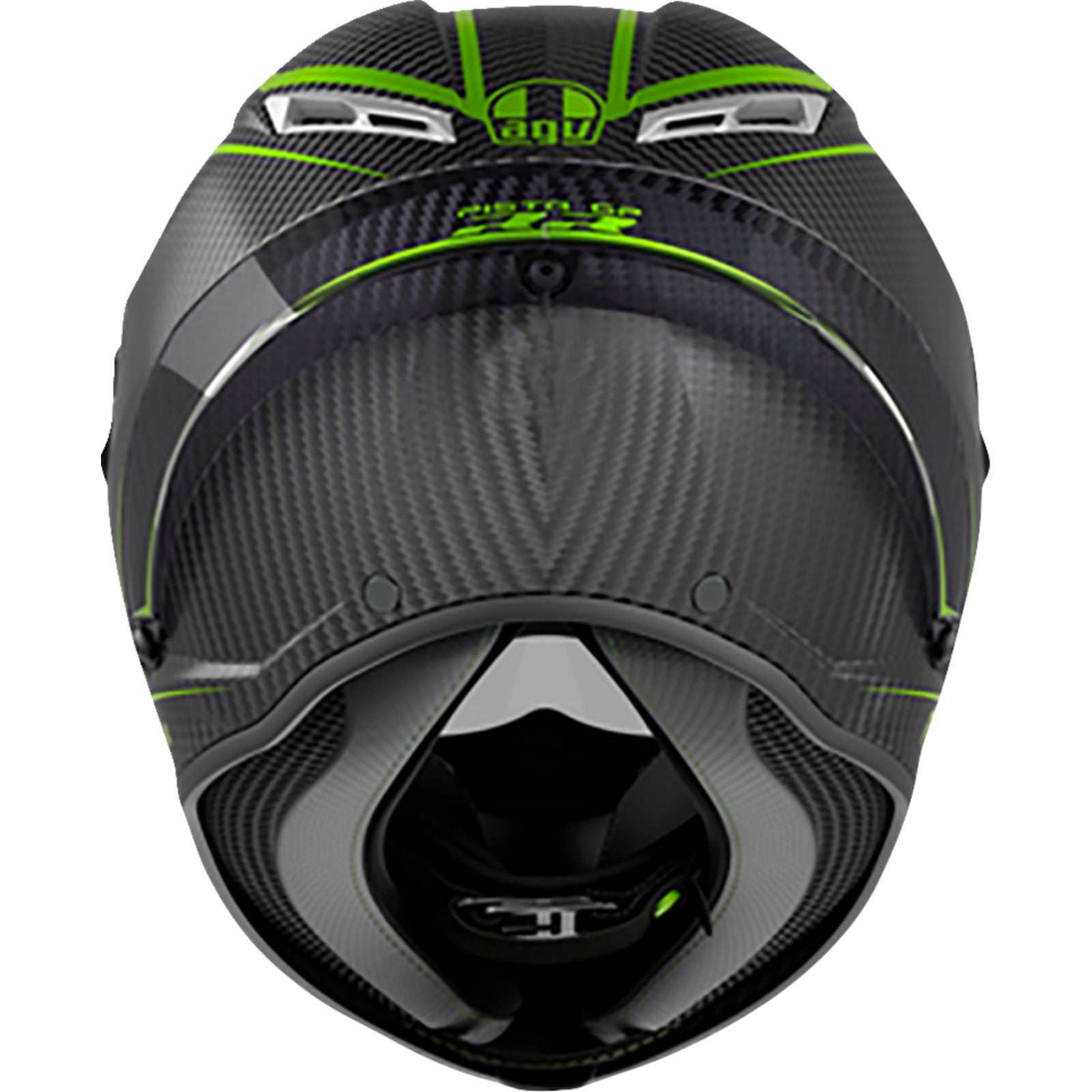 AGV Helmets Pista GP RR Helmet - Performante - Carbon/Lime_1444230