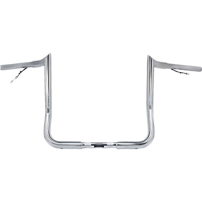 Paul Yaffe's Bagger Nation Handlebar - Monkey Bar - Pre-Wired - 10" - Chrome [MPN: PYO:MBBPW-10 C]_1444448