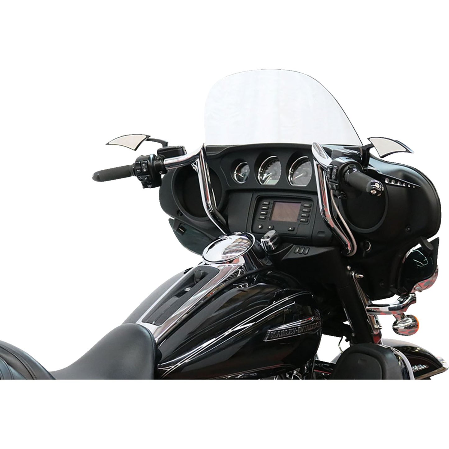 Paul Yaffe's Bagger Nation Handlebar - Monkey Bar - Pre-Wired - 10" - Chrome [MPN: PYO:MBBPW-10 C]_1444449