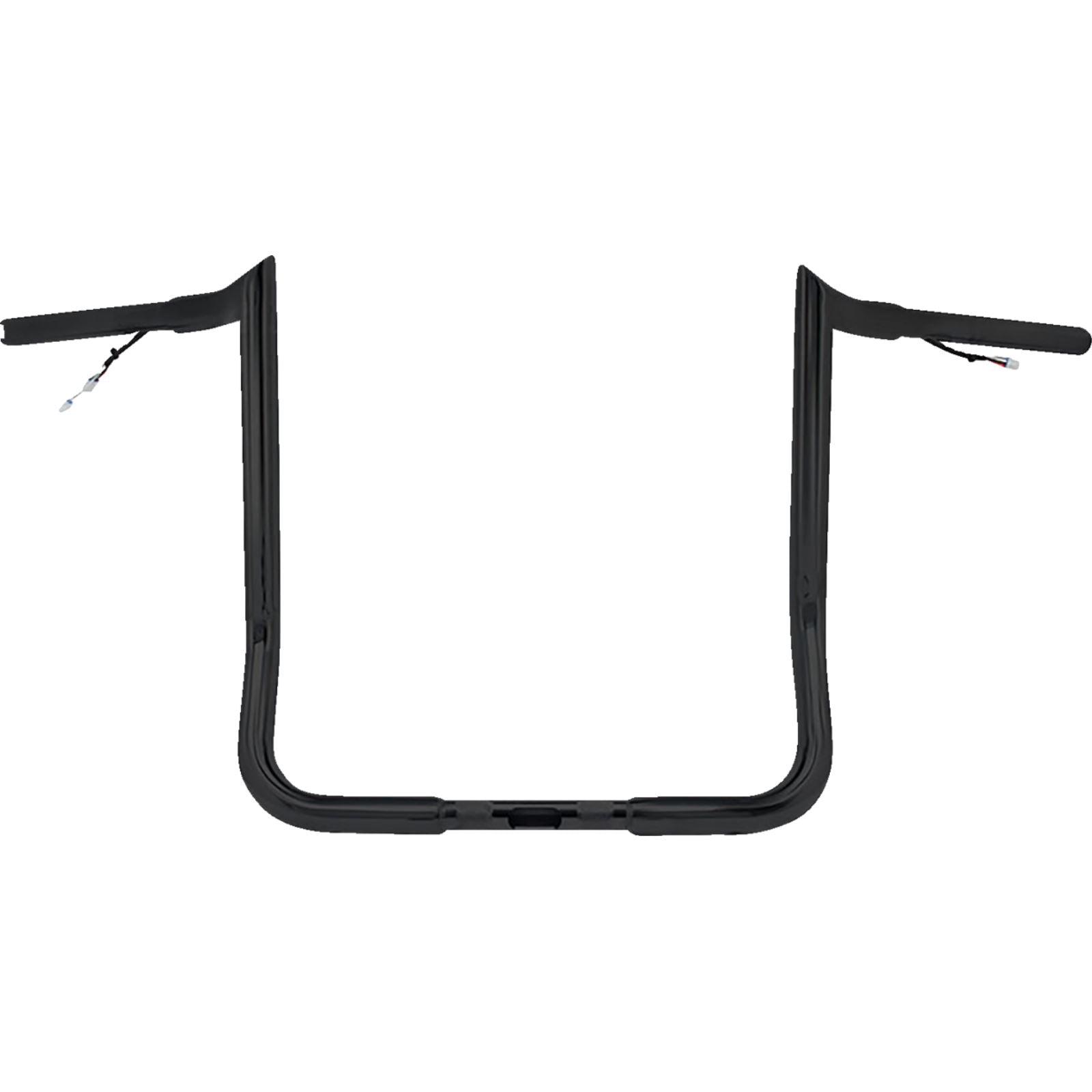 Paul Yaffe's Bagger Nation Handlebar - Monkey Bar - Pre-Wired - 12" - Black [MPN: PYO:MBBPW-12 B]_1444450