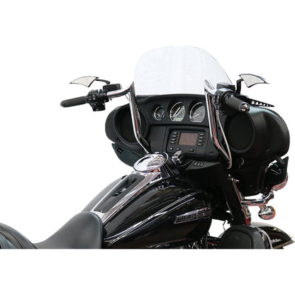 Paul Yaffe's Bagger Nation Handlebar - Monkey Bar - Pre-Wired - 12" - Chrome [MPN: PYO:MBBPW-12 C]_1444451