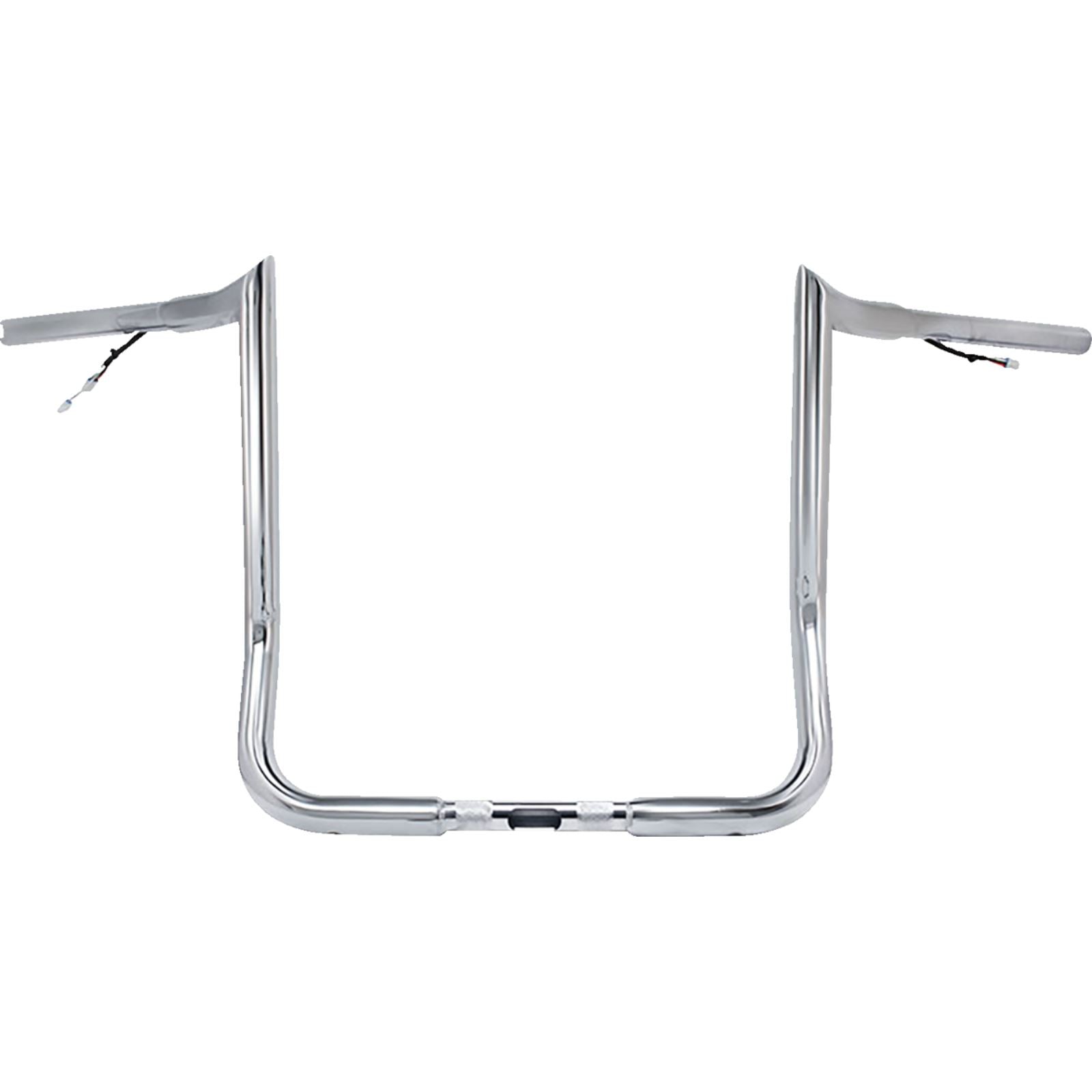 Paul Yaffe's Bagger Nation Handlebar - Monkey Bar - Pre-Wired - 12" - Chrome [MPN: PYO:MBBPW-12 C]_1444452