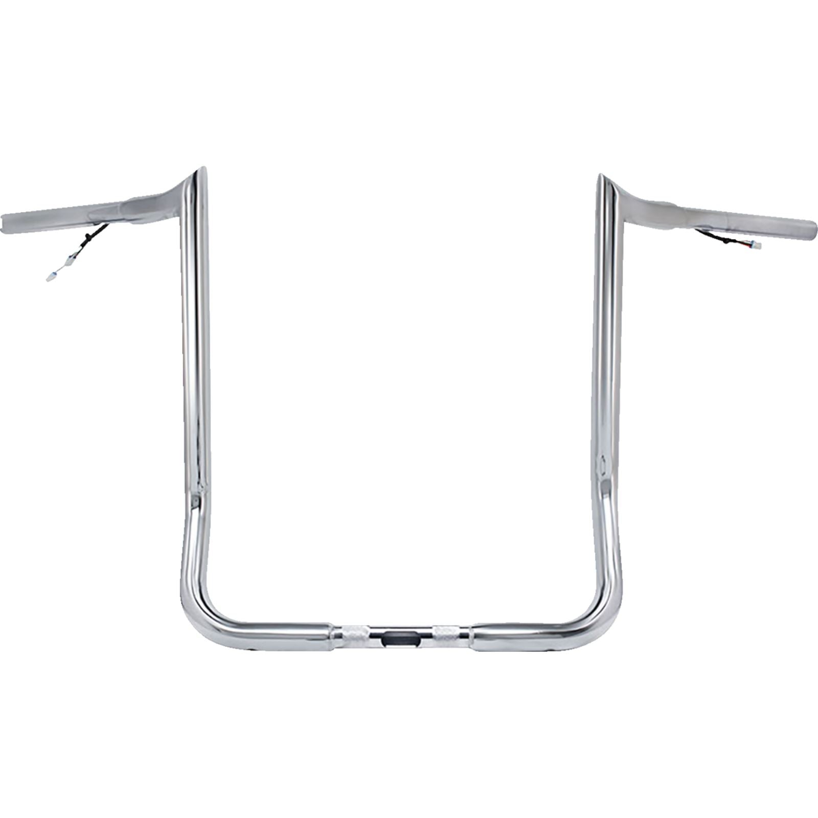 Paul Yaffe's Bagger Nation Handlebar - Monkey Bar - Pre-Wired - 14" - Chrome [MPN: PYO:MBBPW-14 C]_1444454