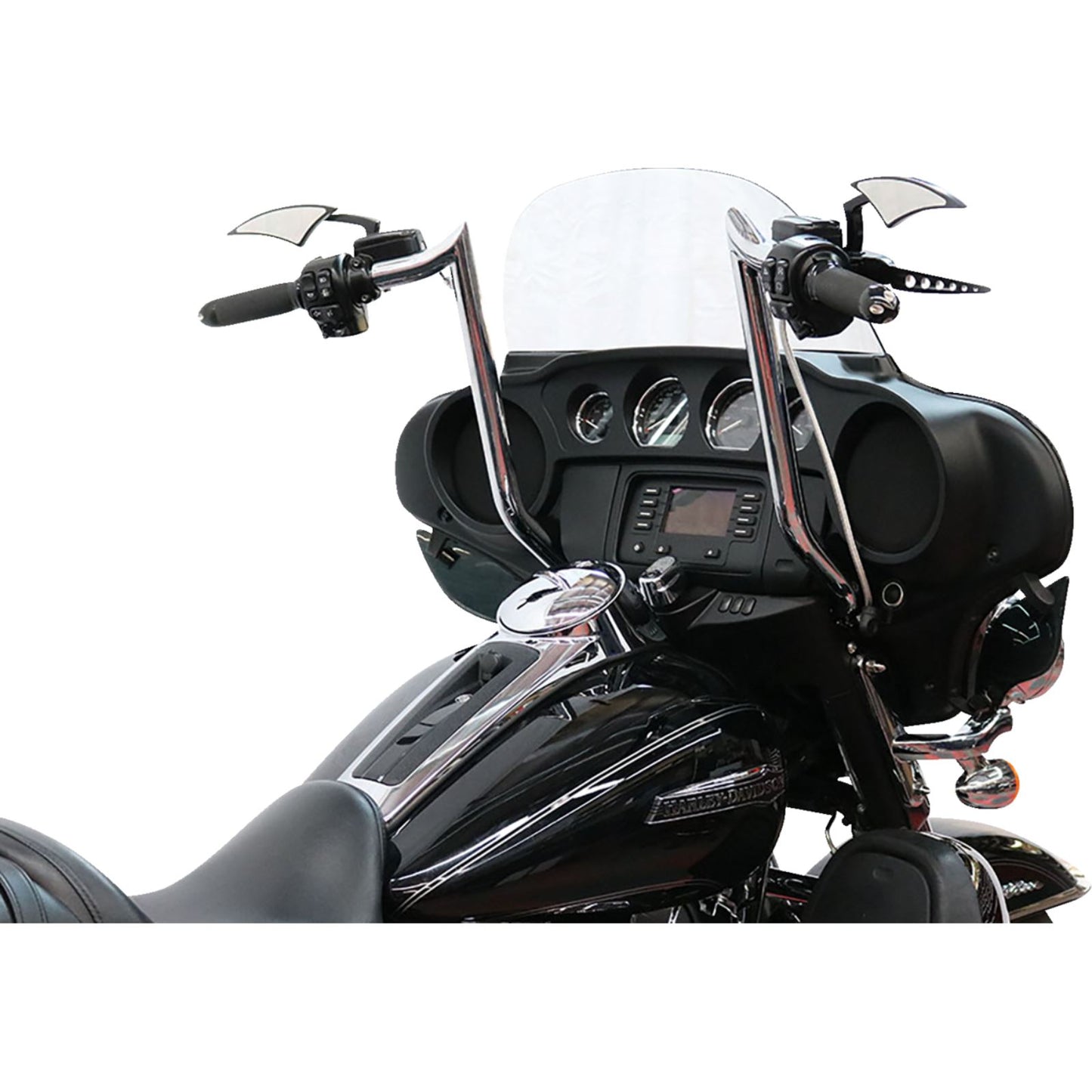 Paul Yaffe's Bagger Nation Handlebar - Monkey Bar - Pre-Wired - 16" - Chrome [MPN: PYO:MBBPW-16 C]_1444456