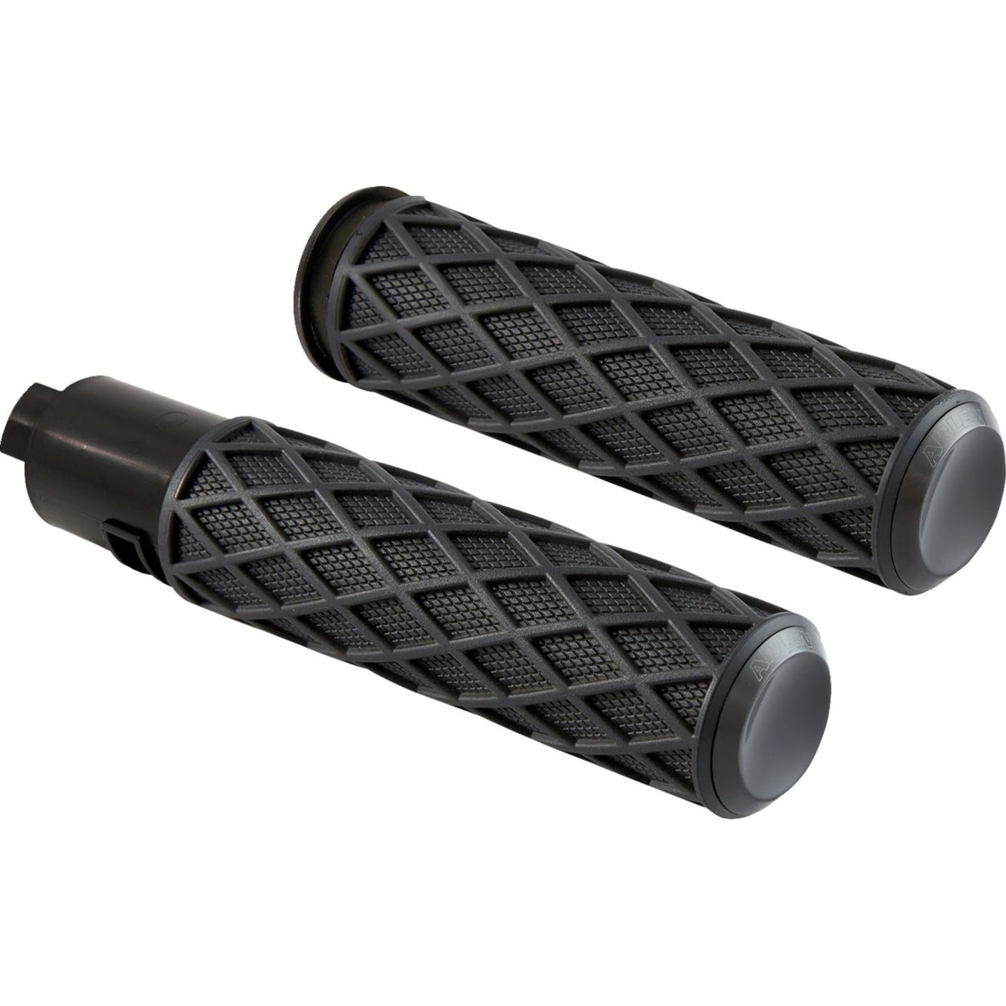 Arlen Ness Grips - Diamond - TBW - Black 500-058_1444514