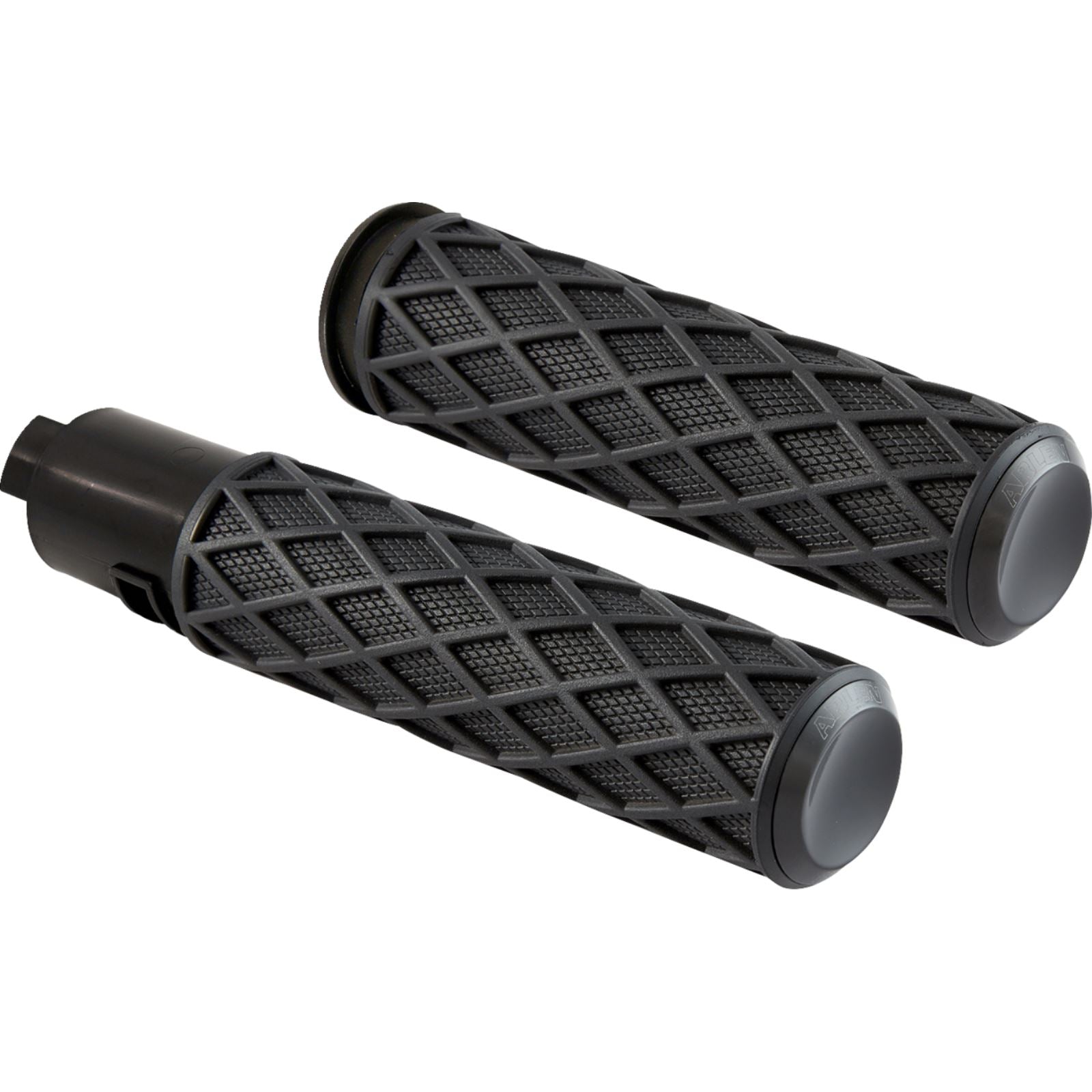 Arlen Ness Grips - Diamond - TBW - Black 500-058_1444514