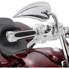 Arlen Ness Grips - Comfort - Deep Cut - TBW - Chrome 500-070_1444498